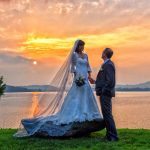 wedding classic sunset